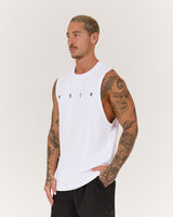 ROCKY MUSCLE TANK - WHITE