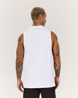 ROCKY MUSCLE TANK - WHITE