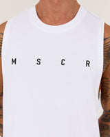 ROCKY MUSCLE TANK - WHITE