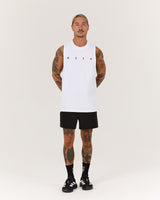 ROCKY MUSCLE TANK - WHITE