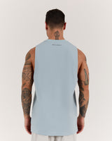 ROCKY MUSCLE TANK - COOL BLUE