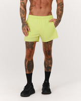 ROX RUN INBUILT SHORTS 3.5" - GLOW