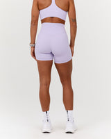 SCULPT BIKER SHORTS - LILAC HAZE