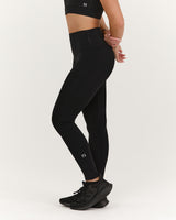 SCULPT BONDED WAIST FULL LENGTH LEGGINGS - BLACK