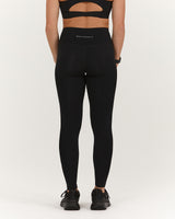 SCULPT BONDED WAIST FULL LENGTH LEGGINGS - BLACK