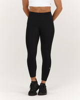 SCULPT BONDED WAIST POCKET 7/8 LEGGINGS - BLACK
