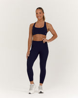 SCULPT BONDED WAIST POCKET 7/8 LEGGINGS - ECLIPSE