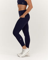 SCULPT BONDED WAIST POCKET 7/8 LEGGINGS - ECLIPSE