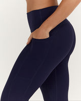 SCULPT BONDED WAIST POCKET 7/8 LEGGINGS - ECLIPSE