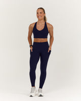SCULPT BONDED WAIST POCKET FULL LENGTH LEGGINGS - ECLIPSE