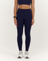 SCULPT BONDED WAIST POCKET FULL LENGTH LEGGINGS - ECLIPSE