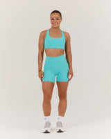 SCULPT CROSS BACK BRA - CAPRI