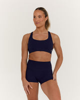 SCULPT CROSS BACK BRA - ECLIPSE