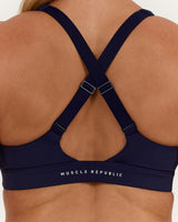 SCULPT CROSS BACK BRA - ECLIPSE