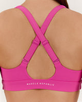 SCULPT CROSS BACK BRA - PARADISE