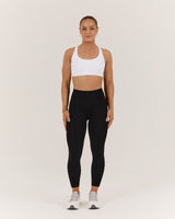 SCULPT CROSS BACK BRA - WHITE