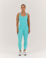 SCULPT CROSS BACK TOP - CAPRI