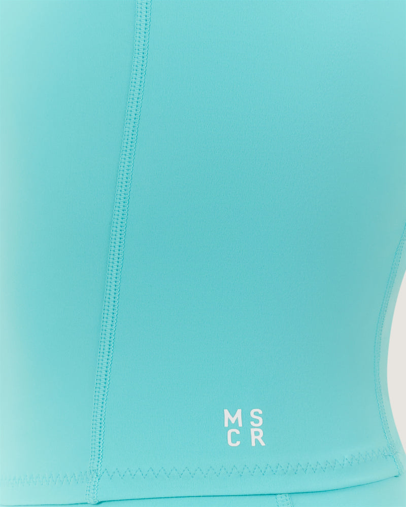 SCULPT CROSS BACK TOP - CAPRI