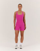 SCULPT CROSS BACK TOP - PARADISE