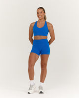 SCULPT KEYHOLE BACK BRA - LUMINOUS BLUE