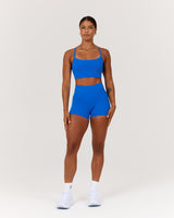 SCULPT MINI SHORTS - LUMINOUS BLUE
