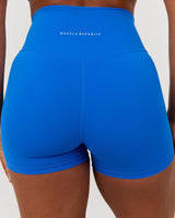 SCULPT MINI SHORTS - LUMINOUS BLUE