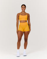 SCULPT MINI SHORTS - SPECTRA YELLOW