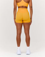 SCULPT MINI SHORTS - SPECTRA YELLOW