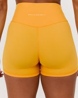 SCULPT MINI SHORTS - SPECTRA YELLOW