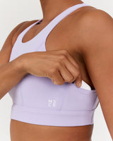 SCULPT POCKET BRA - LILAC HAZE