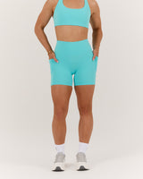 SCULPT POCKET BIKER SHORTS - CAPRI