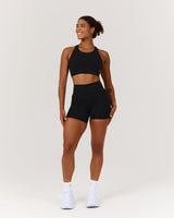 SCULPT POCKET BRA - BLACK