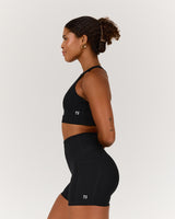 SCULPT POCKET BRA - BLACK