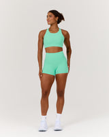 SCULPT POCKET BRA - CYBER MINT