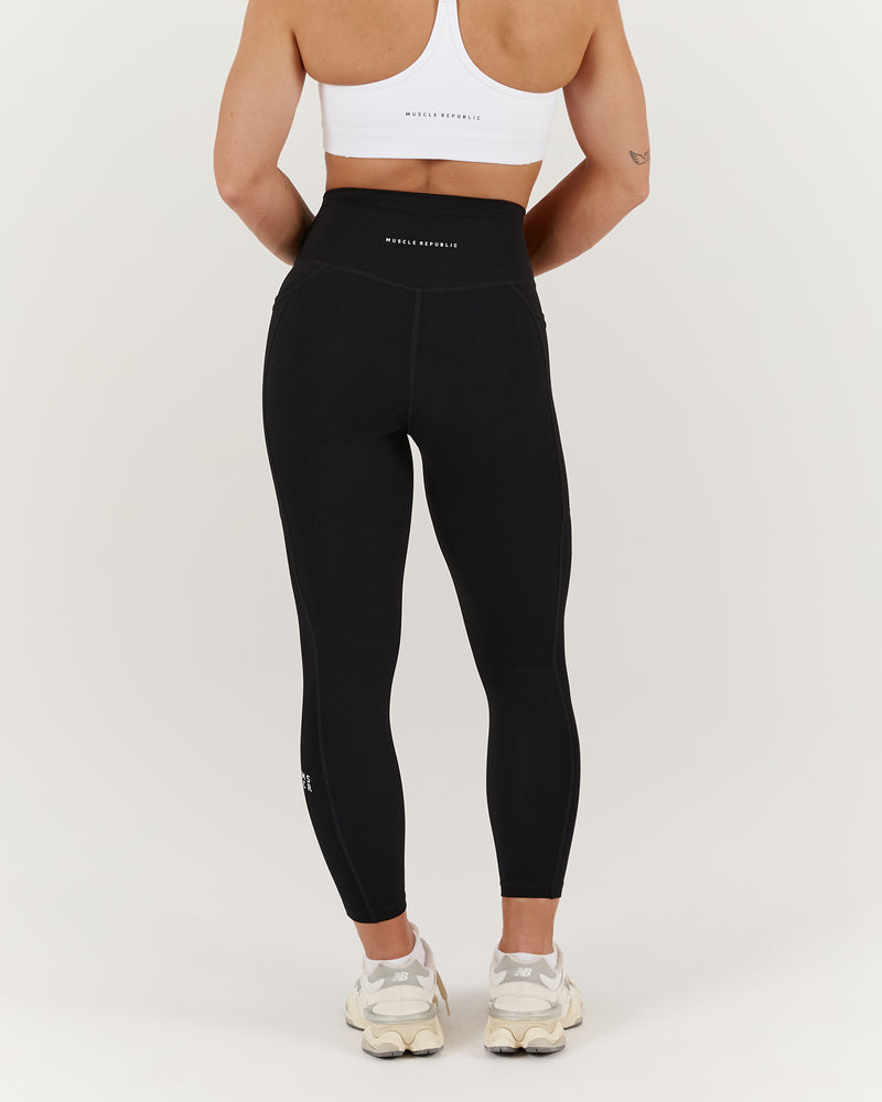 SCULPT POCKET LEGGINGS 7/8 - BLACK