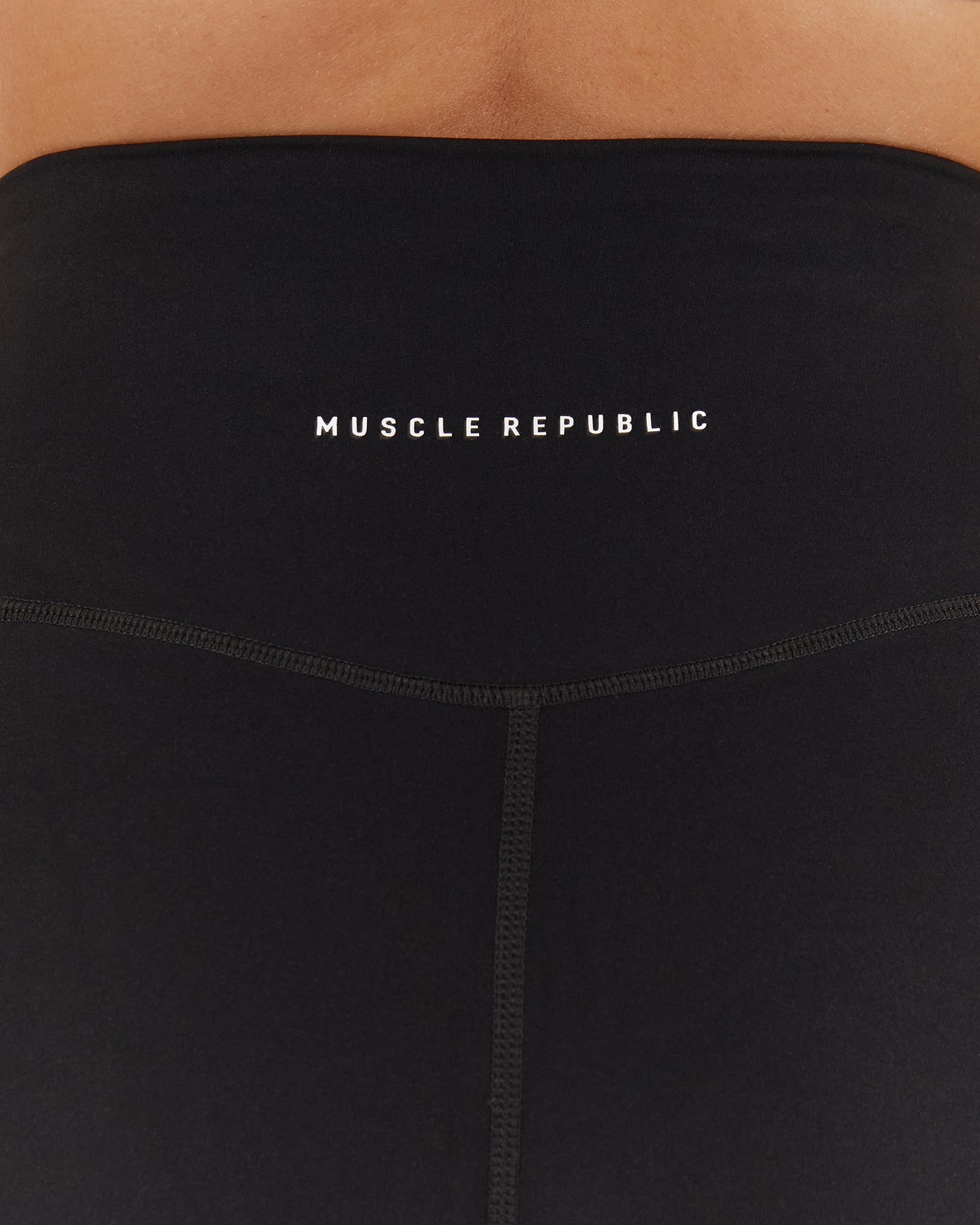 SCULPT 7/8 LEGGINGS WITH POCKETS - BLACK – MUSCLE REPUBLIC