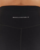SCULPT POCKET LEGGINGS 7/8 - BLACK