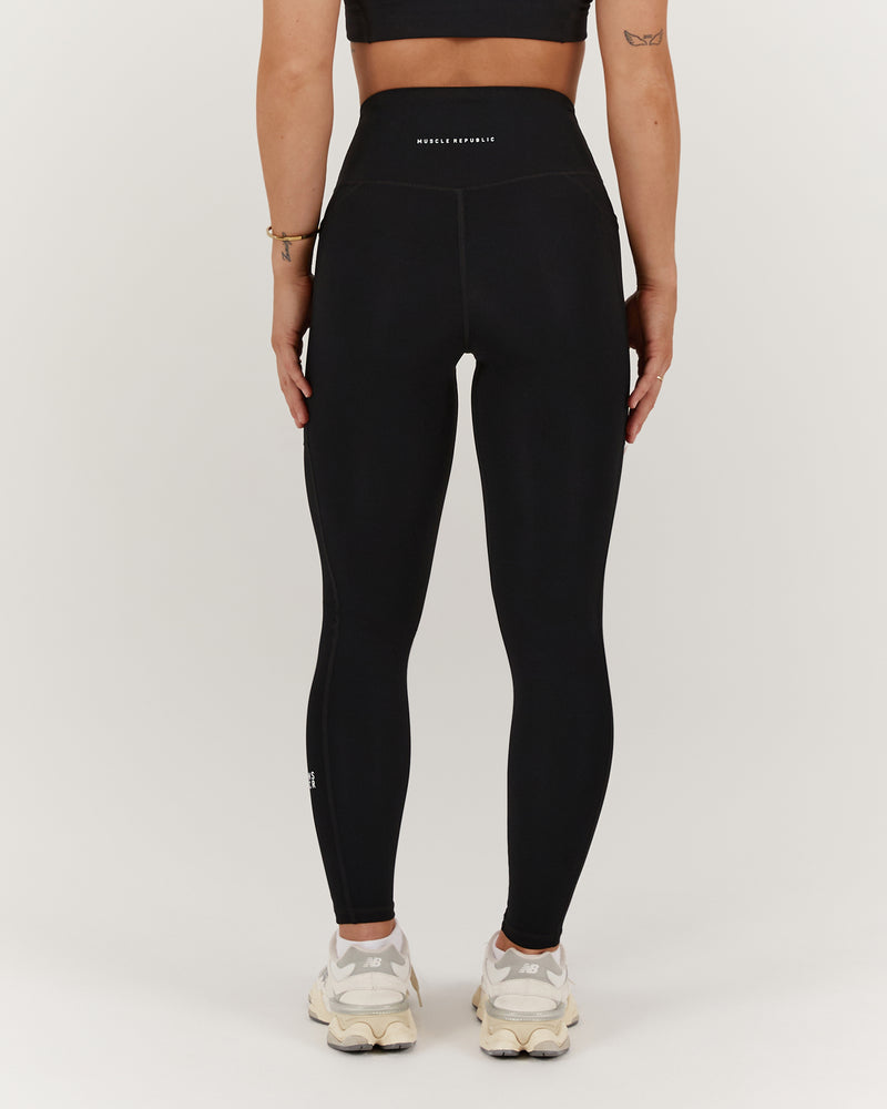 SCULPT POCKET LEGGINGS FULL - BLACK
