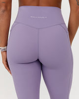 SCULPT POCKET FULL LENGTH LEGGINGS - DUSTED GRAPE