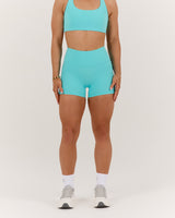 SCULPT POCKET MINI SHORTS - CAPRI