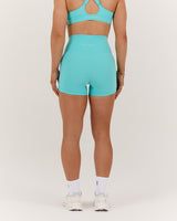SCULPT POCKET MINI SHORTS - CAPRI