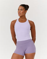 SCULPT POCKET TOP - LILAC HAZE