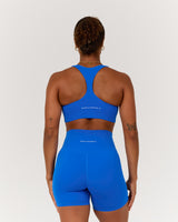 SCULPT RACER BRA - LUMINOUS BLUE