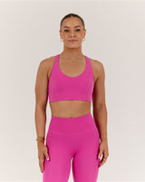 SCULPT RACER BRA - PARADISE