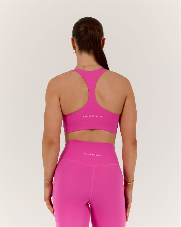 SCULPT RACER BRA - PARADISE