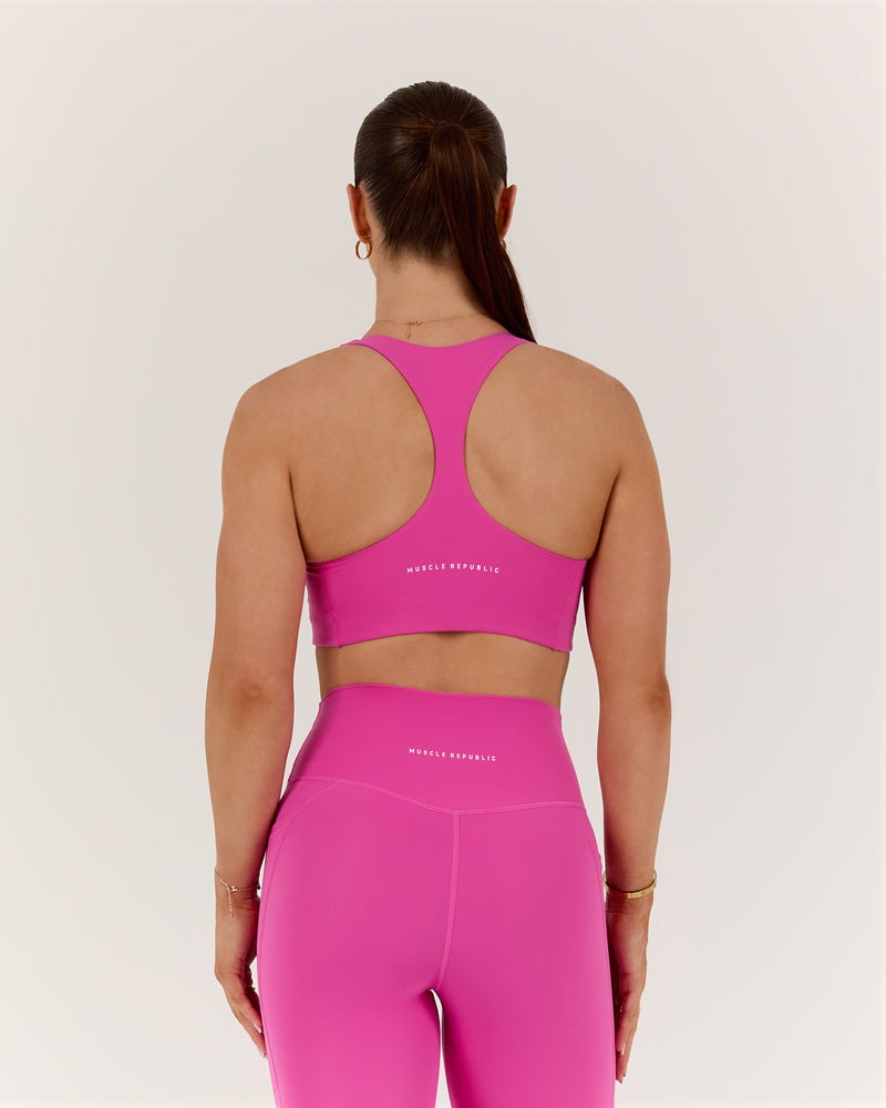 SCULPT RACER BRA - PARADISE