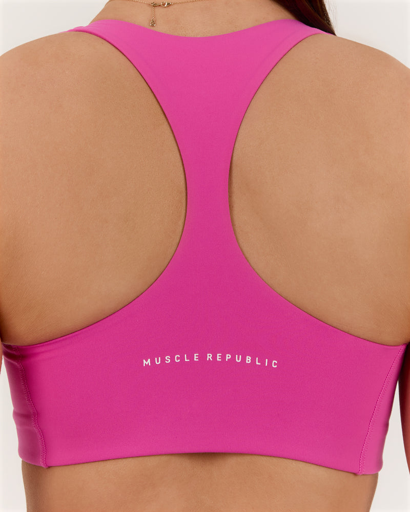 SCULPT RACER BRA - PARADISE