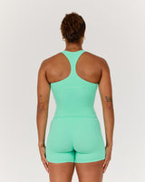 SCULPT RACER TOP - CYBER MINT