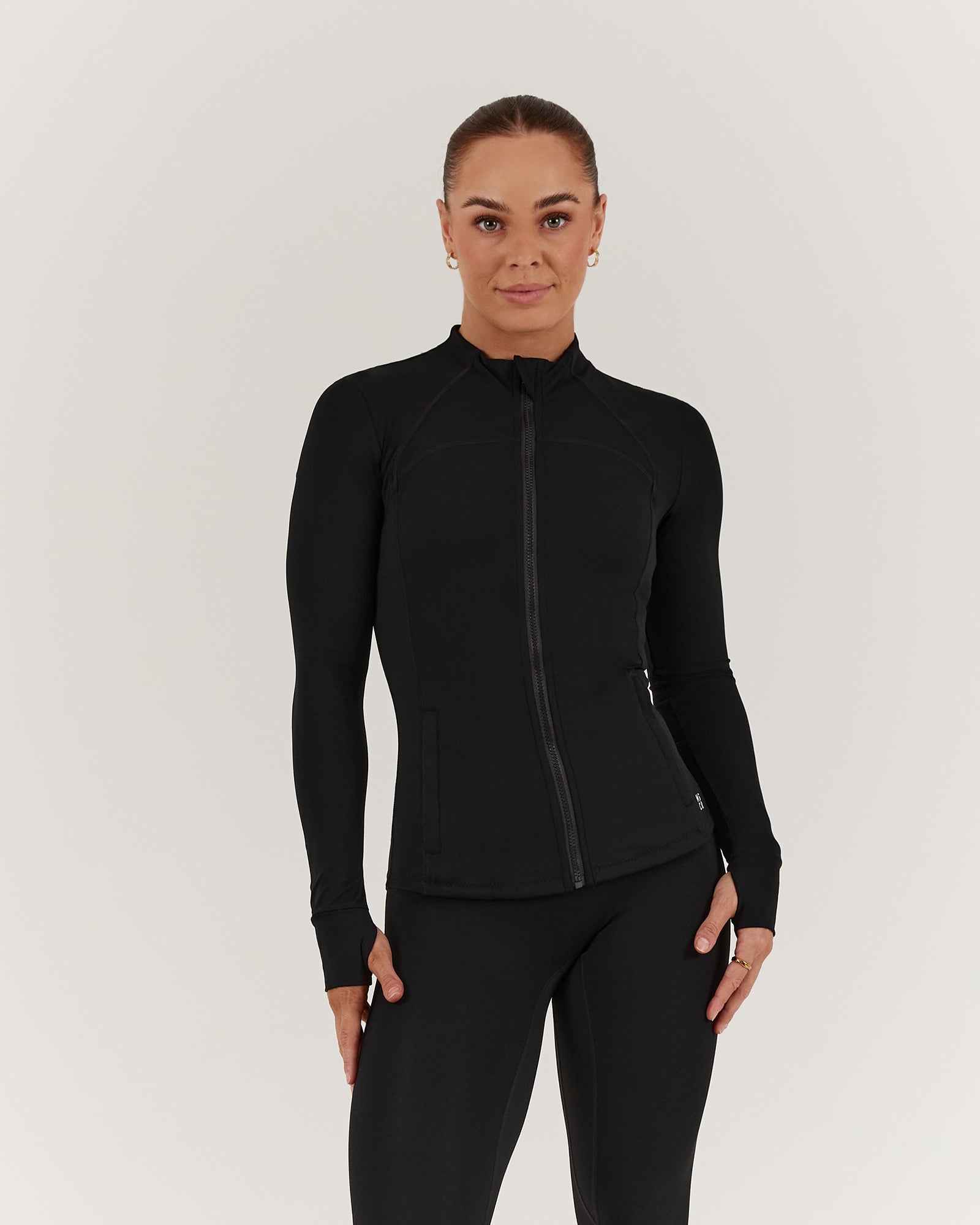 Musclebob Jacket SCULPT ZIP UP JACKET - BLACK – MUSCLE REPUBLIC