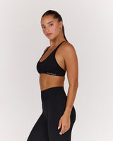 SEAMLESS ADDISON BRA - BLACK